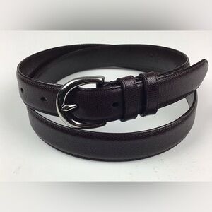 Coach 3926 leather belt size large brown